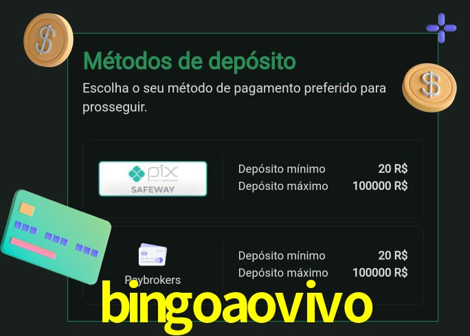 O cassino bingoaovivo oferece uma grande variedade de métodos de pagamento